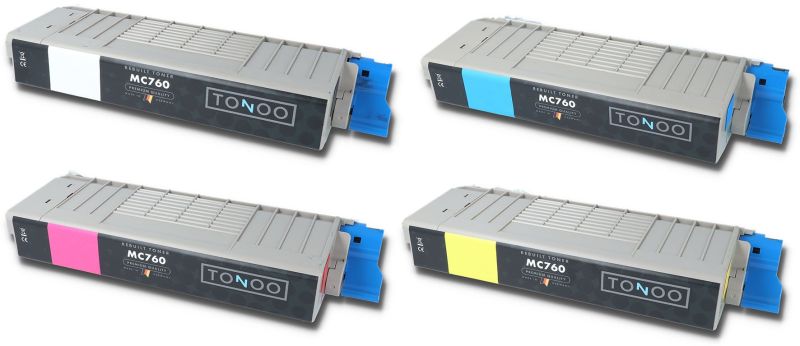 Tonoo® Toner ersetzt OKI MC760 | MC770 | MC780 | Spar Set