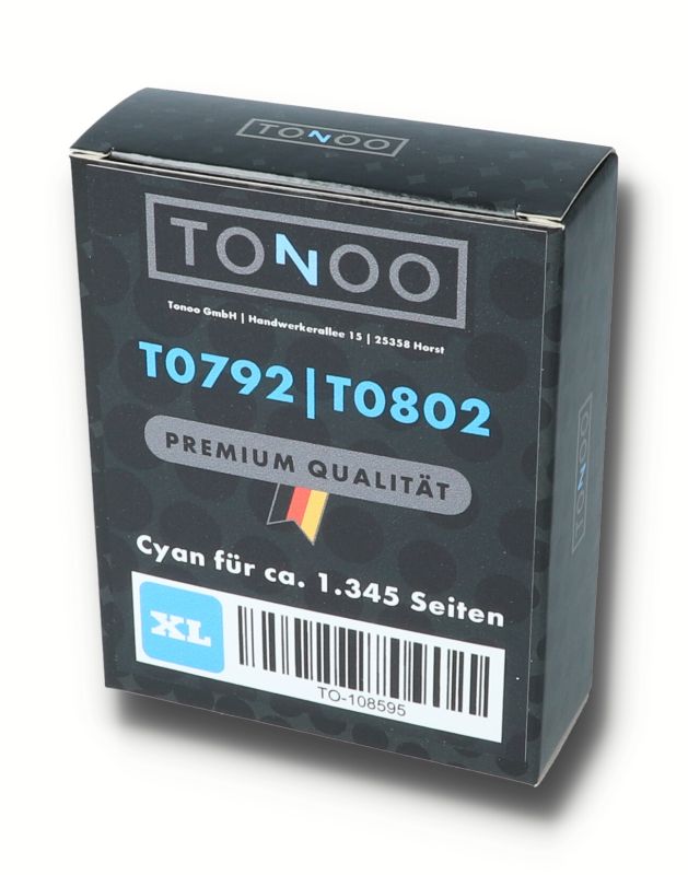 Tonoo® Tinte ersetzt Epson T0795 | C13T07954010 hell Cyan XL