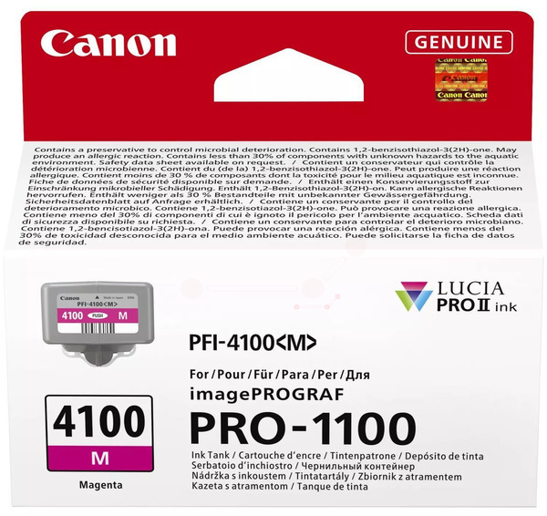 Original Canon PFI4100M | 6779C001 Tintenpatrone Magenta