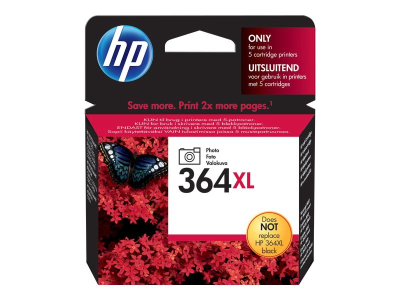 Original HP 364XL | CB322EE Tinte Foto Schwarz XL ( 2022 )