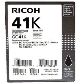 Original Ricoh GC41K | 405761 Tinte Schwarz XL