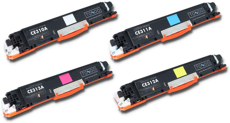 Tonoo® Toner ersetzt HP 126A BK|C|M|Y Spar Set