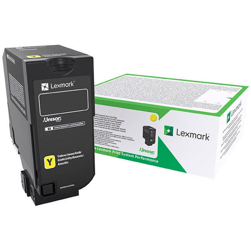 Original Lexmark 74C20YE Toner Gelb