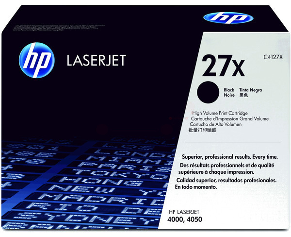 Original HP 27X | C4127X Toner Schwarz
