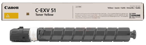 Original Canon C-EXV51Y | 0484C002 Toner Gelb