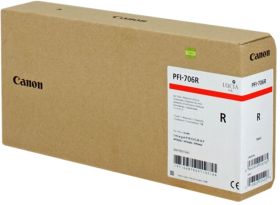 Original Canon PFI706R | 6687B001 Tinte Rot ( 2025 )