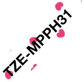Brother Schriftband TZe-MPPH31 | 12 mm | Farbig sortiert | 4 m