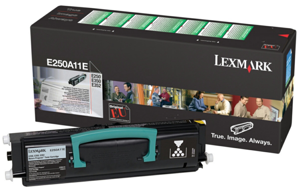 Original Lexmark E250A11E Toner Schwarz