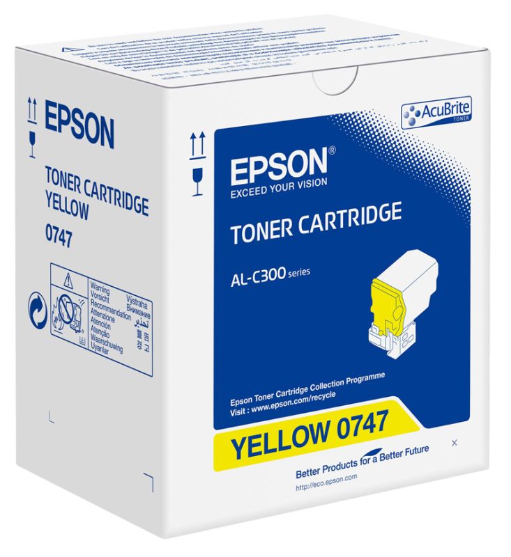 Original Epson 0747 | C13S050747 Toner Gelb