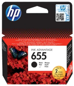 Original HP 655 | CZ109AE Tinte Schwarz