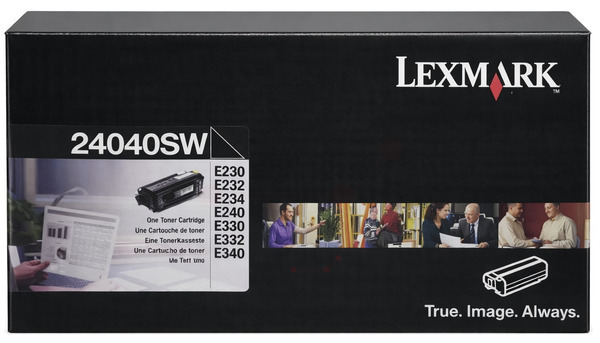 Original Lexmark 24040SW Toner Schwarz