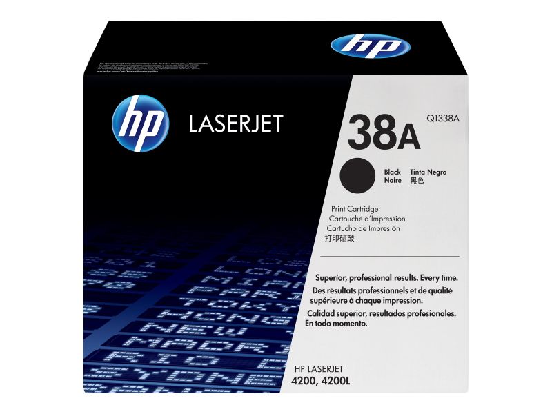 Original HP Q1338A | 38A Toner Schwarz