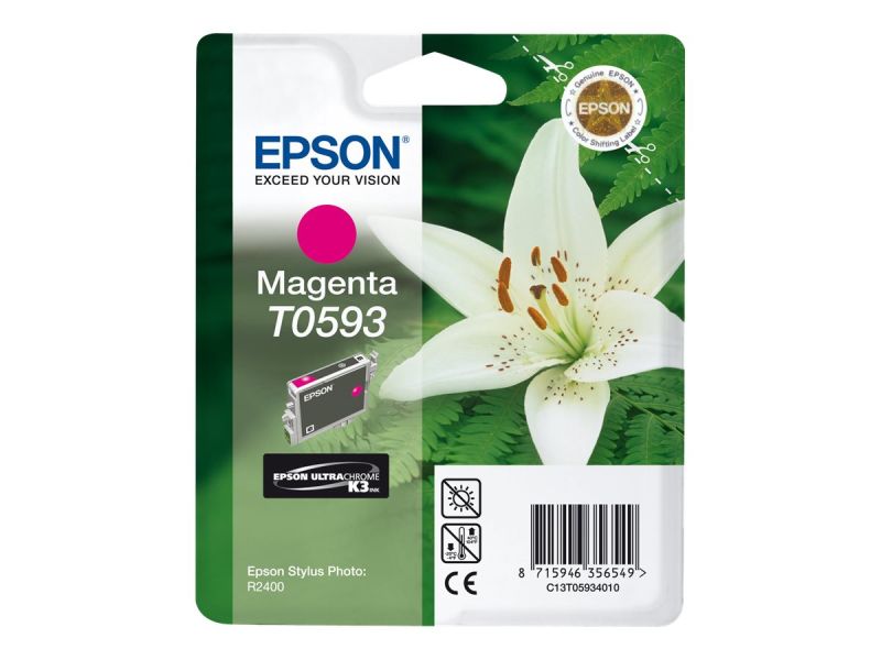 Original Epson T0593 | C13T05934010 Magenta Tintenpatrone ( 2024 )