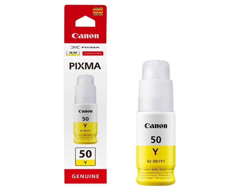 Original Canon GI50Y | 3405C001 Tintenflasche Gelb