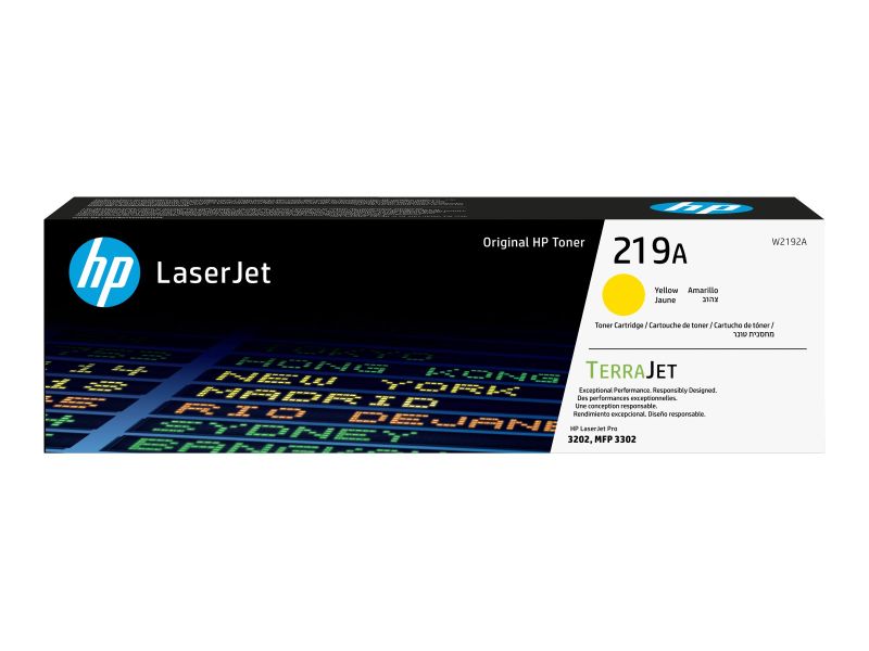 Original HP 219A | W2192A Toner Gelb