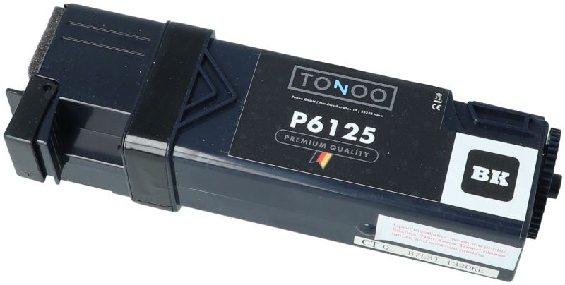 Tonoo® Toner ersetzt Xerox Phaser 6125 | 106R01334 Schwarz