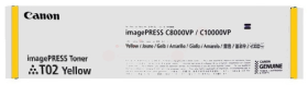 Original Canon T02 | 8532B001 Toner Gelb