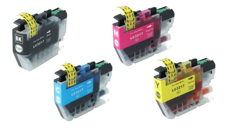 Tonoo® Tinte ersetzt Brother LC3217VALDR BK/C/M/Y Spar Set