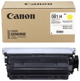 Original Canon 081H | 7334C001 Toner Gelb XL