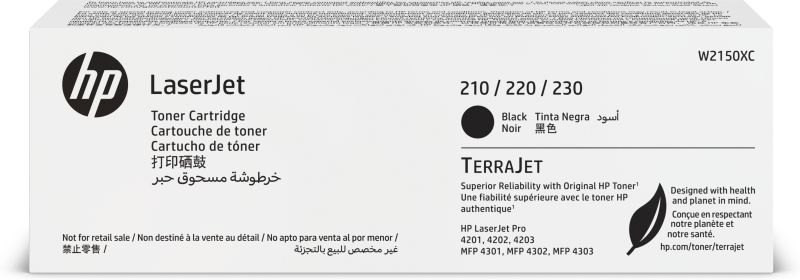 Original HP W2150XC Toner Schwarz XL