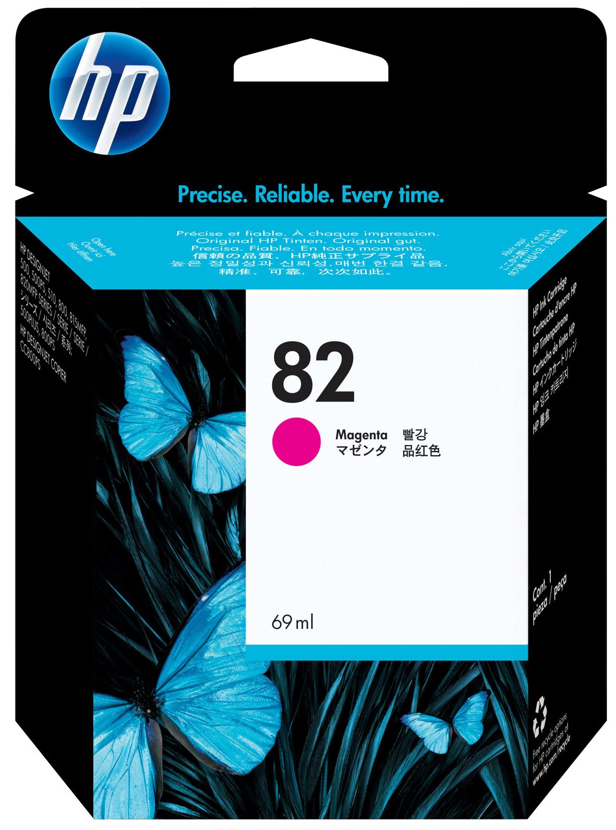 Original HP 82 | C4912A Tinte Magenta XL ( 2022 )