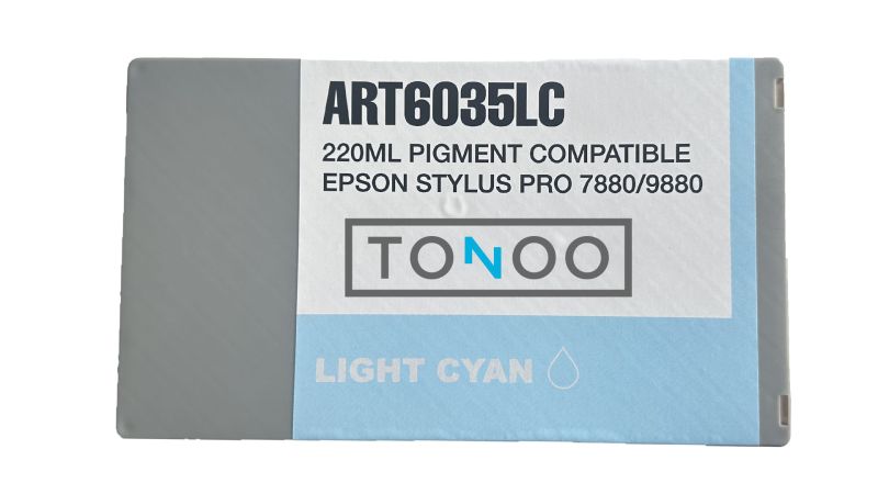 Tonoo® Tinte ersetzt Epson T6035 | C13T603500 light Cyan 
