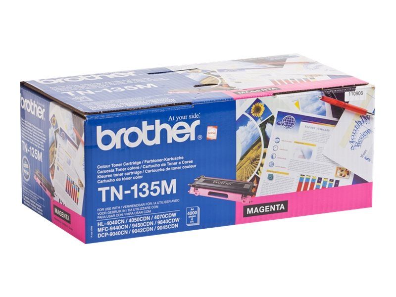 Original Brother TN135M Toner Magenta