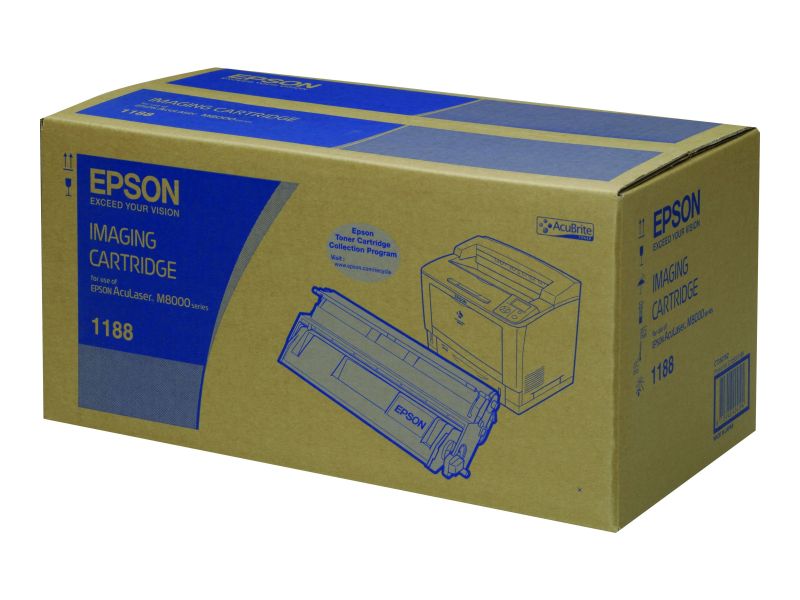 Original Epson C13S051188 Toner Schwarz 