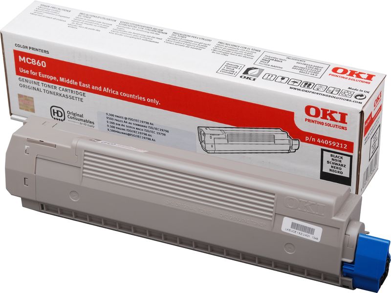 Original OKI 44059212 Toner Schwarz