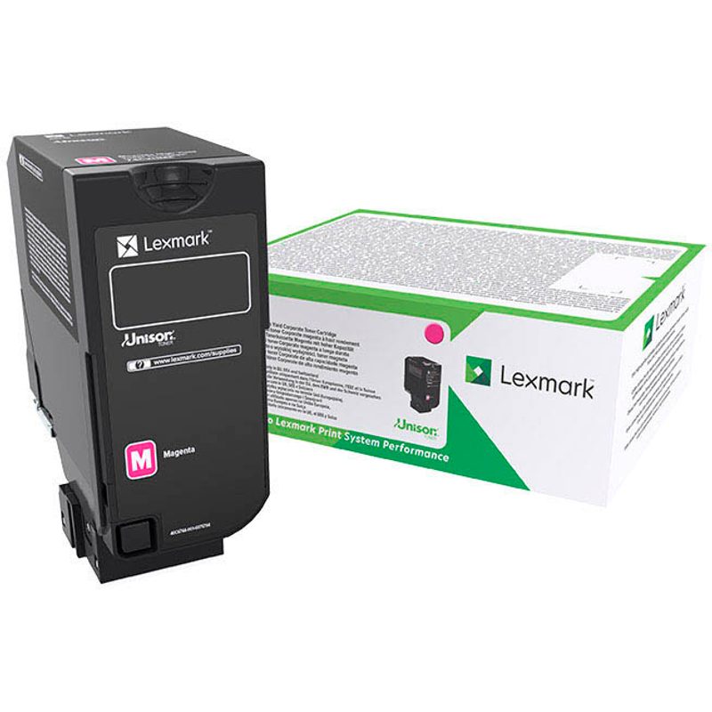 Original Lexmark 74C20ME Toner Magenta