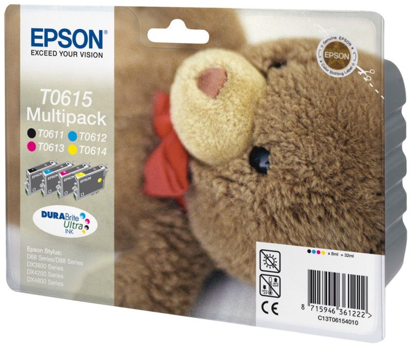 Original Epson T0615 | C13T06154010 Spar Set ( 2023 - 2024 )