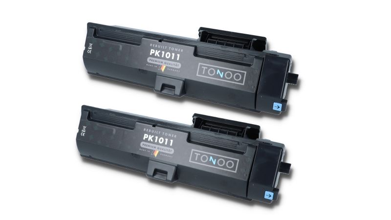 Tonoo® Toner ersetzt Utax 1T02RY0UT0 | PK1011 Schwarz Doppelpack