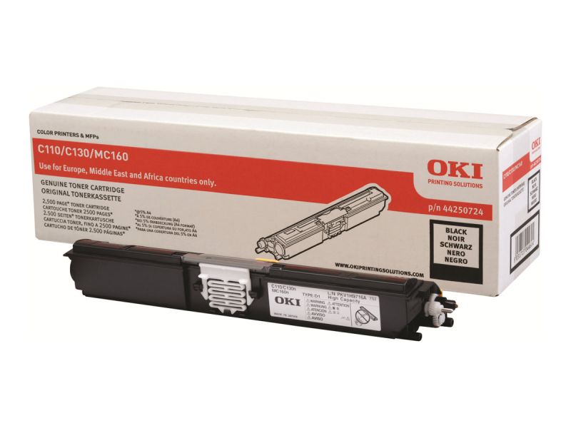 Original OKI 44250724 Toner Schwarz