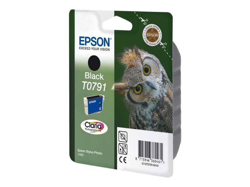 Original Epson T0791 | C13T07914010 Tinte Schwarz XL