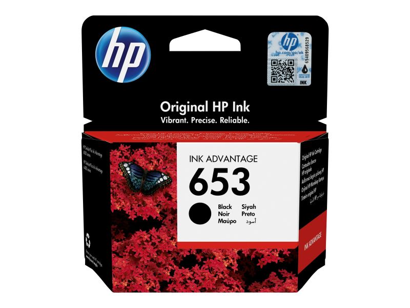 Original HP 653 | 3YM75AE Tinte Schwarz