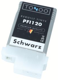 Tonoo® Tinte ersetzt Canon 2885C001 | PFI120BK Schwarz