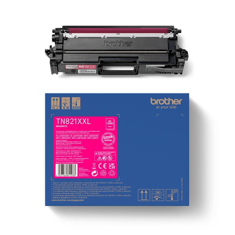 Original Brother TN821XXLM Toner Magenta