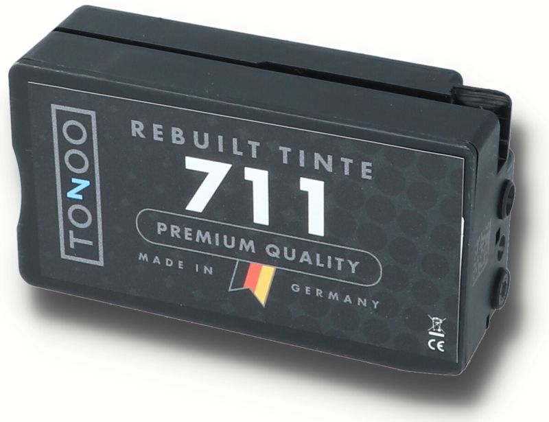 Tonoo® Tinte ersetzt HP 711 | CZ133A Schwarz XL