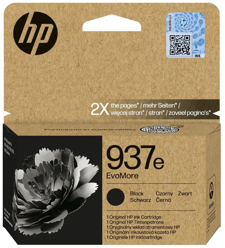 Original HP 937e | 4S6W9NE Tinte Schwarz XL