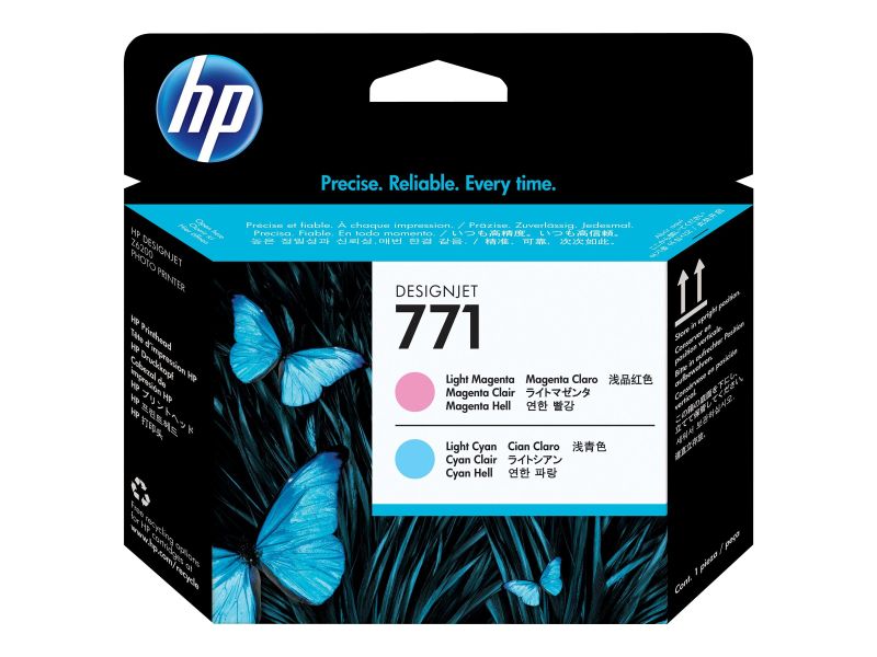 Original HP 771 | CE019A Druckkopf hell Magenta & hell Cyan ( 2024 )
