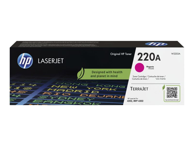 Original HP 220A | W2203A Toner Magenta