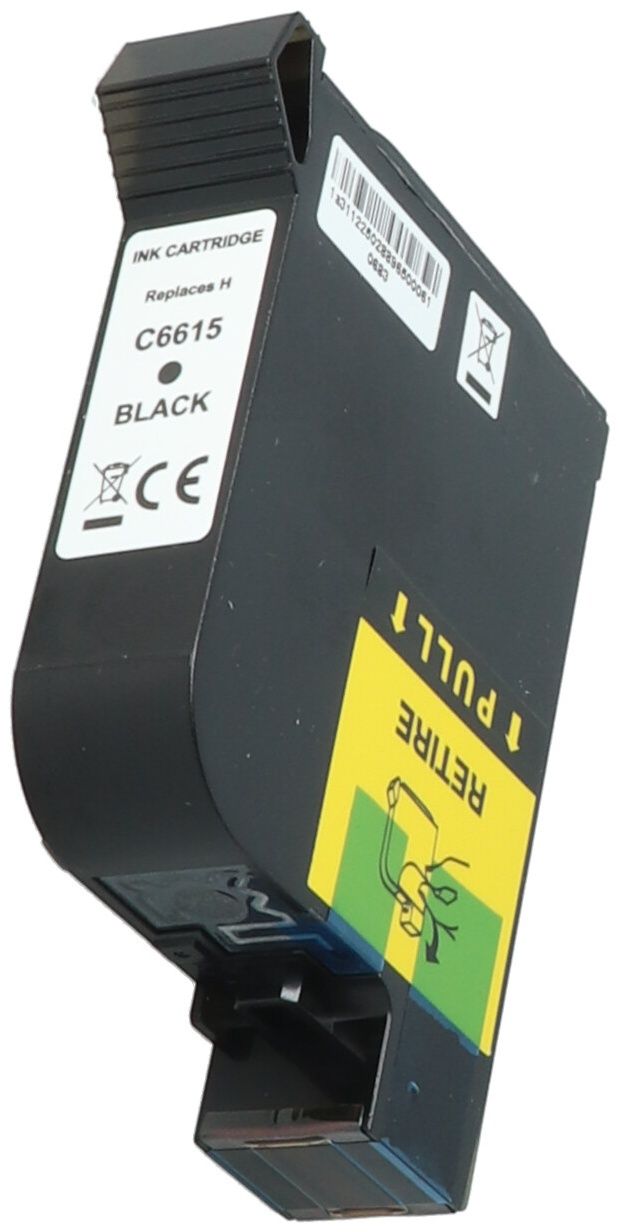 Tonoo® Tinte ersetzt HP 15 | C6615DE Schwarz