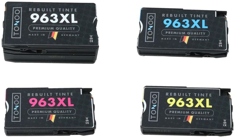 Tonoo® Tinte ersetzt HP 963XL | 3YP35AE BK/C/M/Y Spar Set XL