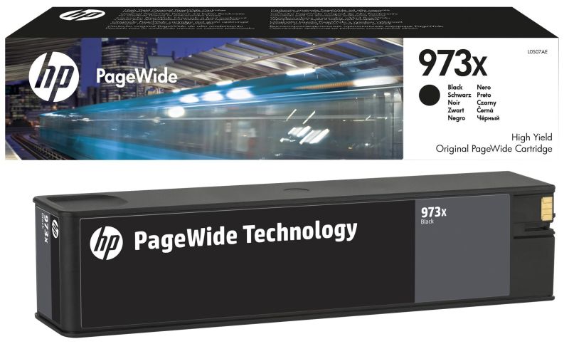 Original HP 973X | L0S07AE | Tinte Schwarz XL