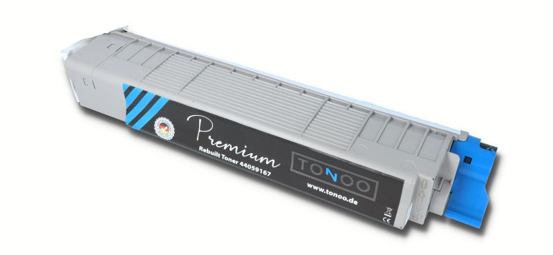 Tonoo® Toner ersetzt OKI MC851 | MC861 | 44059167 Cyan