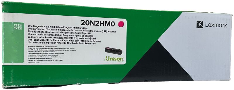 Original Lexmark 20N2HM0 Toner Magenta XL