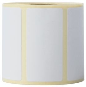 Brother Etikettenrolle BDE-1J026051-060 (12 Rollen) | 51x26 mm | Weiß | Papier
