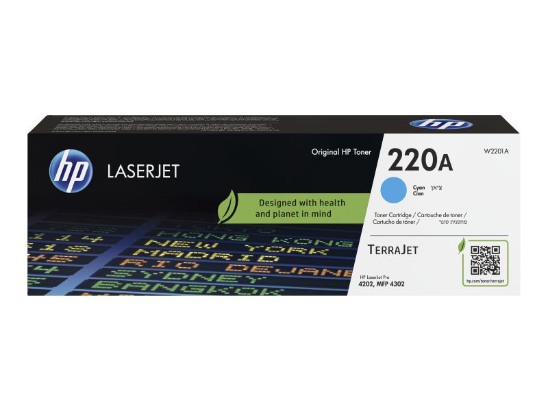 Original HP 220A | W2201A Toner Cyan