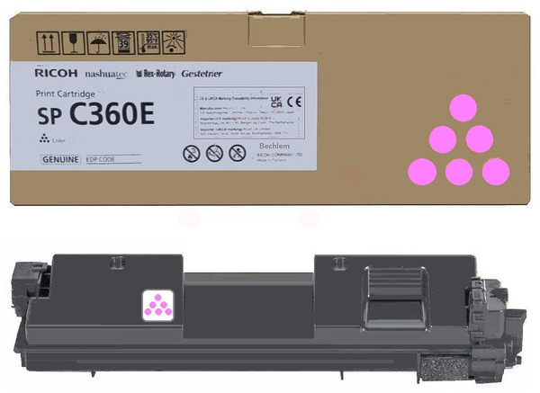 Original Ricoh 408190 Toner Magenta