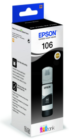 Original Epson 106 | C13T00R140 Tintenflasche Foto Schwarz